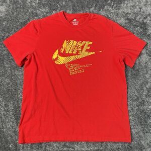 The Nike Tee T Shirt Men's Size XL Basketball Casual Bowerman Drive Oregon Red